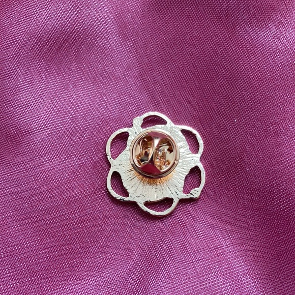 “I Believe In Science” Pin - Atom Orbiting Electrons Design - Picture 2 of 4